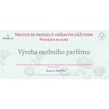 Výroba osobního parfému