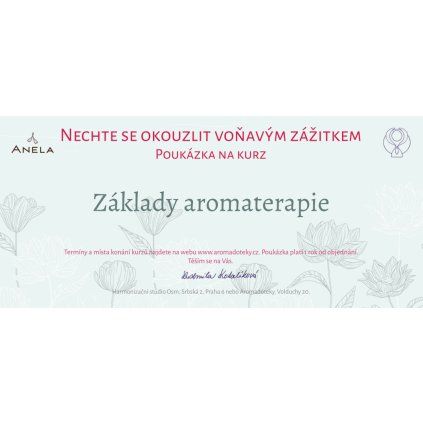 základy aromaterapie